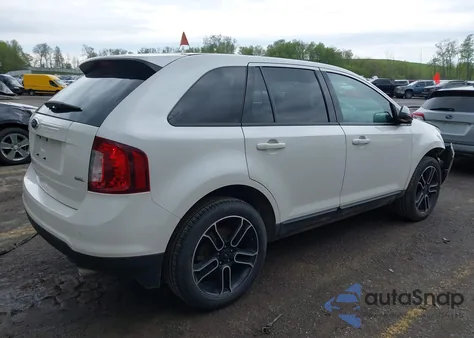 2013 Ford Edge Sel from USA, damaged, VIN 2FMDK3JC7DBE27634